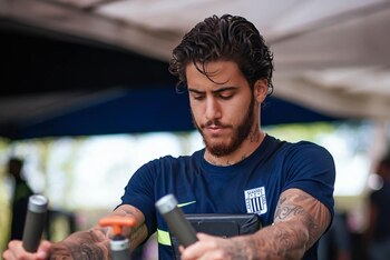 Beto Da Silva en pretemporada