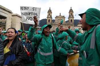Empleados contratados por el esquema