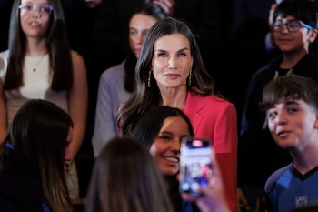 La reina Letizia preside en Granada la proclamación del Premio Princesa de Girona Arte 2026 (Europa Press)