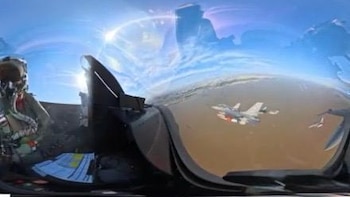 El vuelo de los F-16