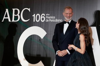 El rey Felipe y la reina Letizia presiden los premios Mariano de Cavia (Casa Real)
