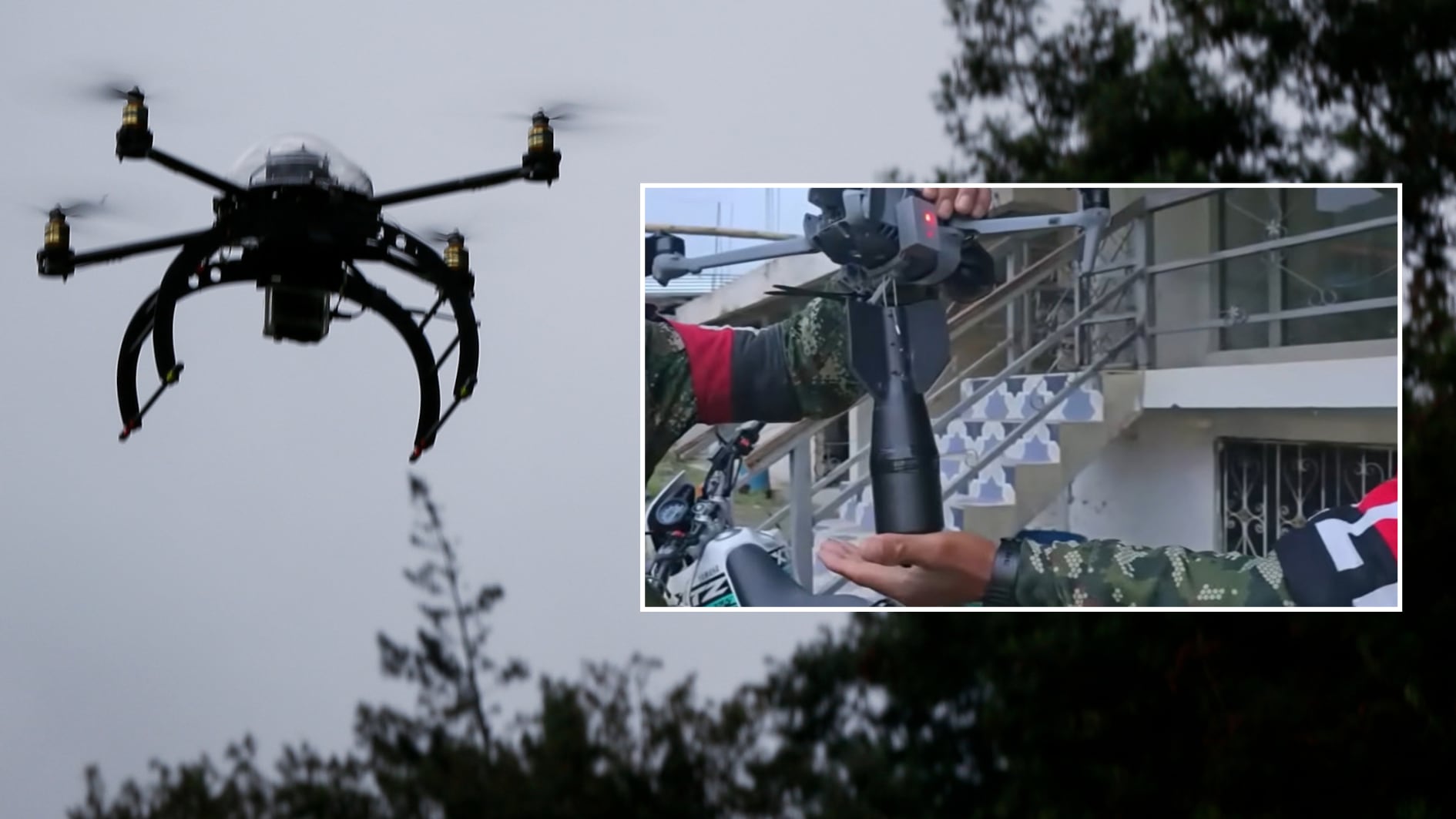 Los drones se convirtieron en aliados de los grupos armados ilegales debido a que toman menos tiempo para prepararlos para ejecutar acciones terroristas - créditos archivo Colprensa | Mauricio Alvarado/Colprensa