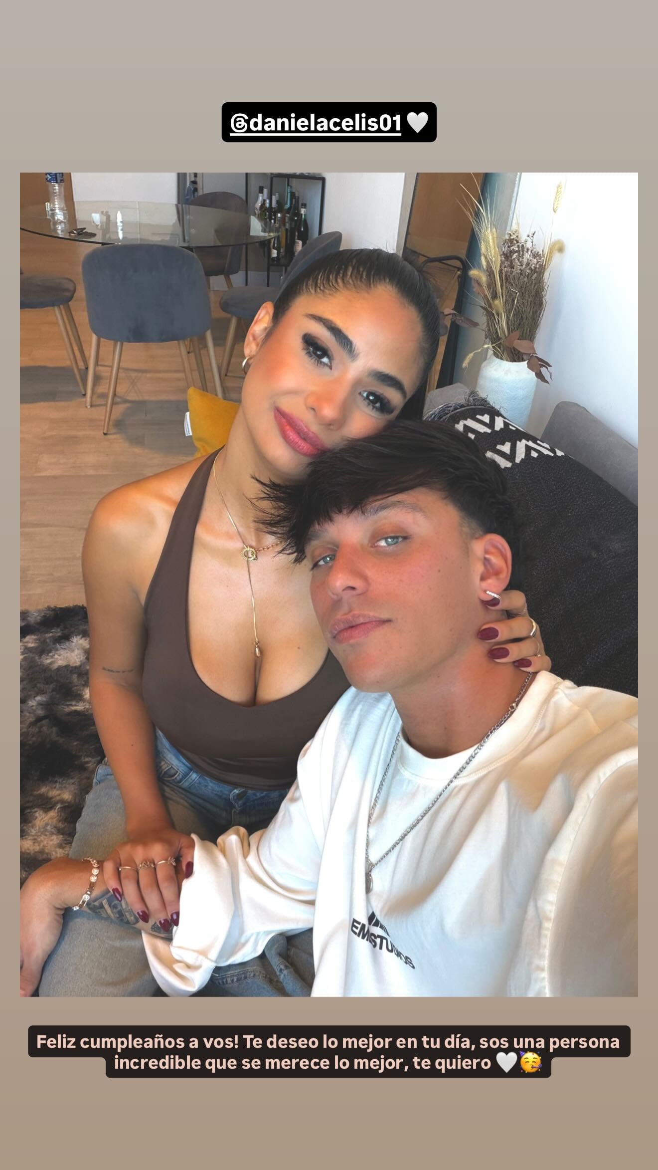 El mensaje que le dedicó el youtuber a la influencer por su cumpleaños número 30