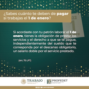 Las personas que trabajen el