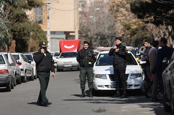 Las fuerzas de seguridad del