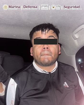 El detenido fue encontrado con