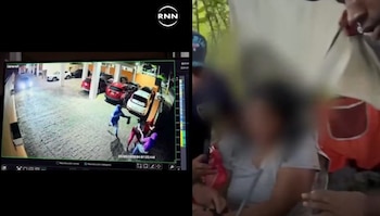 El operativo de rescate se realizó en una zona boscosa de Sabana Perdida y permitió la detención de tres personas vinculadas al secuestro. (Cortesía:
Policía Nacional República Dominicana)