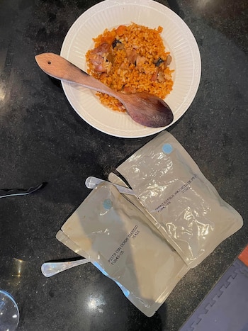 La paella valenciana que José