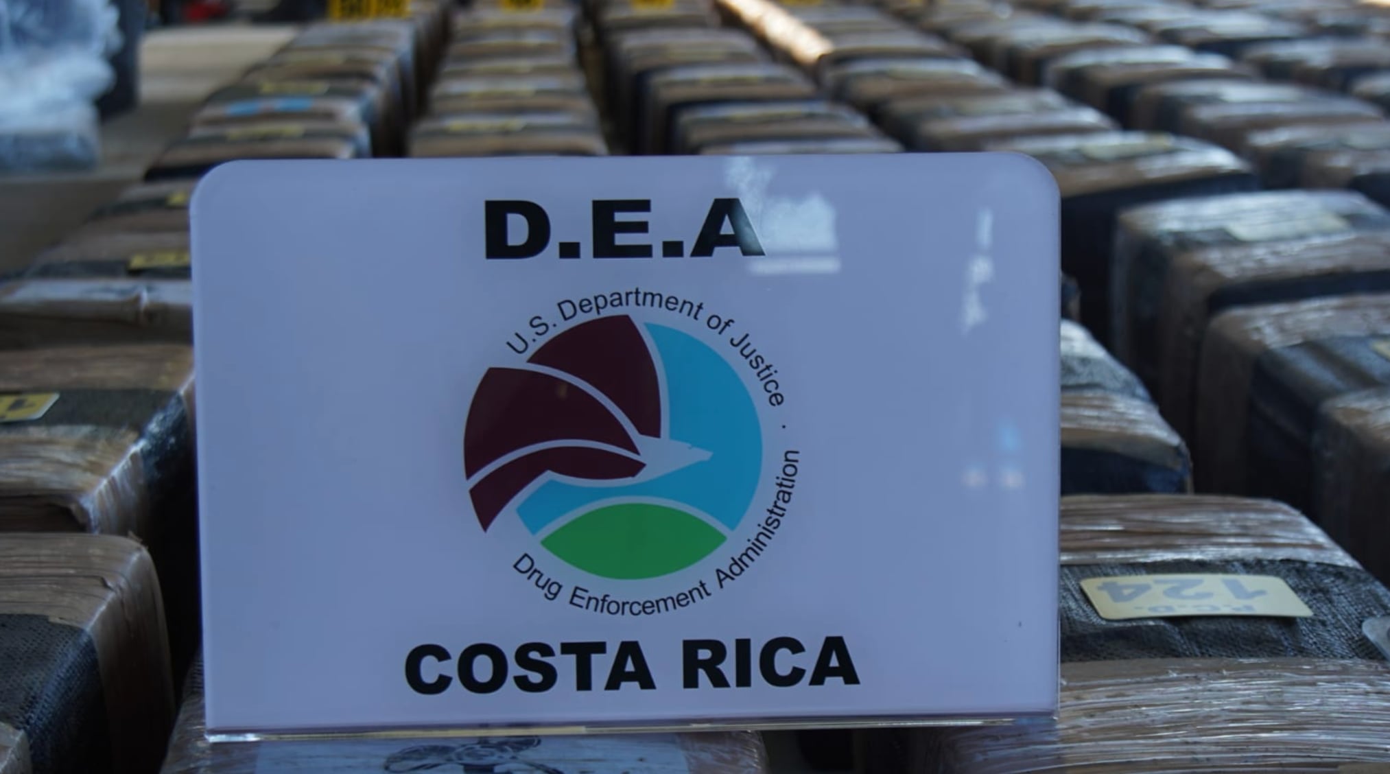 La cooperación internacional permitió una rápida reacción ante la alerta emitida por la DEA, clave para la interceptación de la droga. Crédito: Ministerio de Seguridad Pública