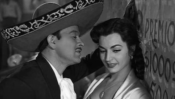 Elsa Aguirre y Pedro Infante: la cachetada que le dio por besarla sin permiso pese a la atracción que había entre ambos