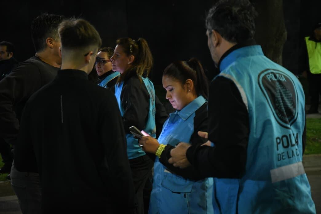 Se hicieron controles en los dos recitales