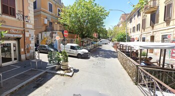 Calle del barrio del Pigneto,