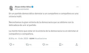 En otro de los mensajes,