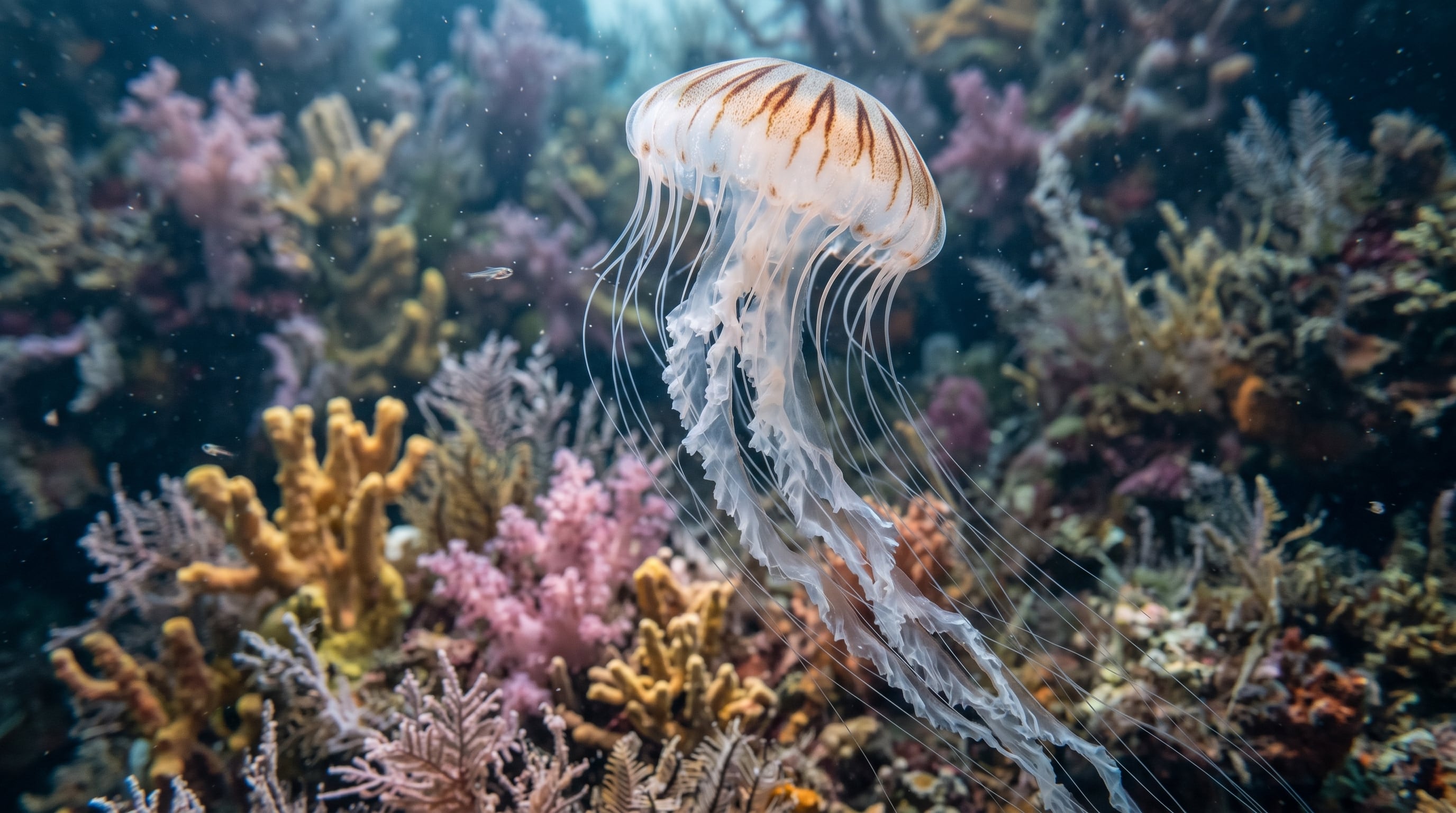 La investigación se centró en Chrysaora quinquecirrha, una medusa cuyas picaduras afectan a millones de bañistas en la costa atlántica de Estados Unidos (Imagen Ilustrativa Infobae)
