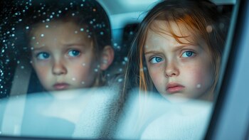 Los niños de papás con