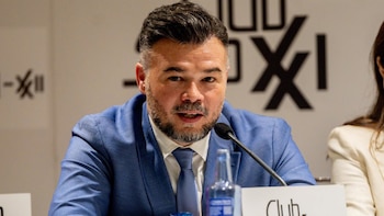 AMP-. Rufián asegura que está "dispuesto" a presentarse a las generales liderando un nuevo espacio de izquierdas
