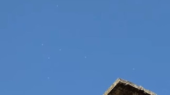 Habitantes de Rionegro grabaron un objeto volador minutos después del terremoto y los videos se viralizaron en redes: “Luces en el cielo”