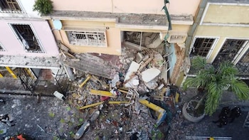 Cuerpos de rescate locales rescataron