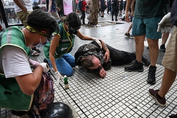 Los incidentes dejan heridos y