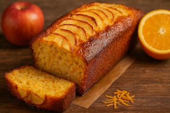 El budín de naranja y