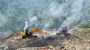 Desmantelan minería ilegal operada por