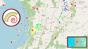 Siguen las réplicas en Chocó luego del terremoto de 7,4: Servicio Geológico Colombiano reportó tres eventos sísmicos la madrugada del jueves 20 de agosto