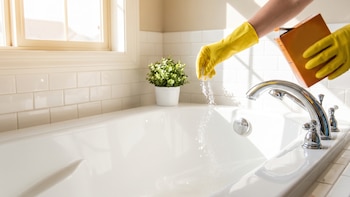 Cómo hacer un limpiador casero para baños con bicarbonato