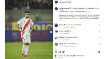 La publicación de Carlos Zambrano