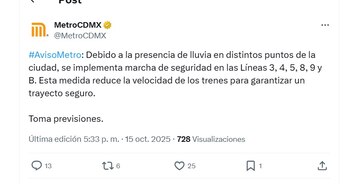 (X/ @MetroCDMX)