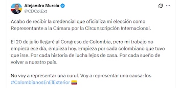 - crédito @CDColExt/X