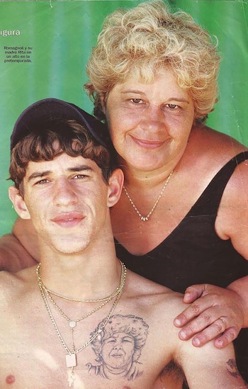 El tatuaje del Pipi Romagnoli