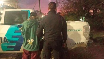 Uno de los imputados tras