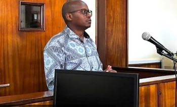 Katungi Michael Mpeirwe fue requerido por Estados Unidos y solictó su extradición Foto: Corte local
