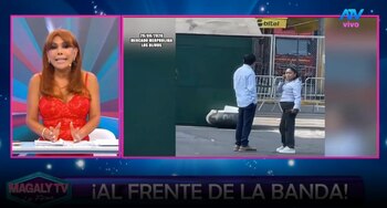 Magaly Medina acusa a Óscar Custodio de intentar “lavarse las manos” tras anunciar su retiro de La Bella Luz. Captura: Magaly TV La Firme.