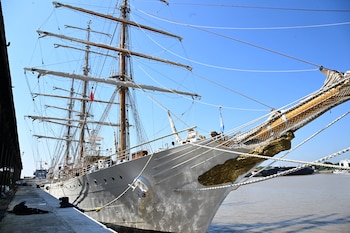 La Fragata visitará los Estados Unidos (Fotos: Maximiliano Luna)