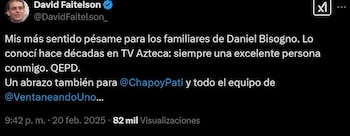 Faitelson se despidió de Bisogno