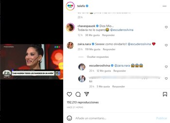 Los comentarios de Paula Chaves