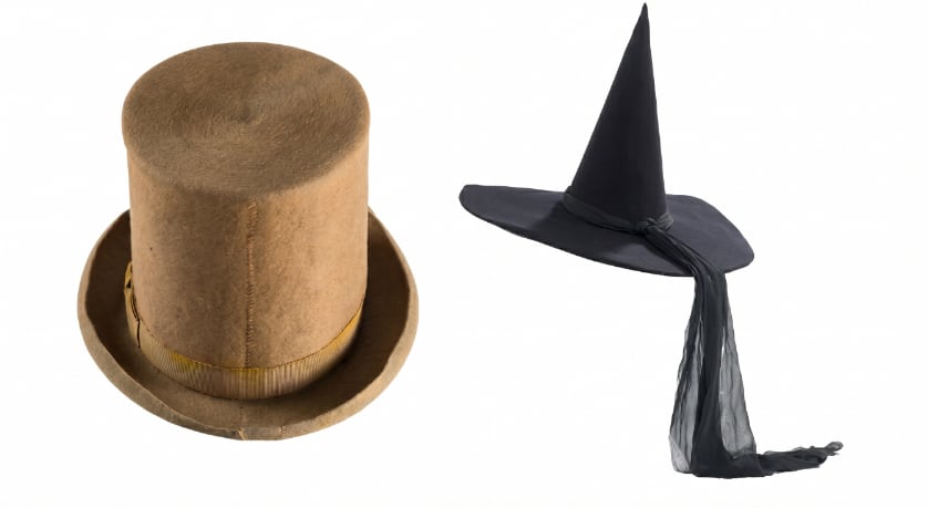 El sombrero de la Bruja Mala del Oeste de El mago de Oz usado por Margaret Hamilton saldrá con una base de USD 100.000 (Foto: Heritage Auctions vía AP)