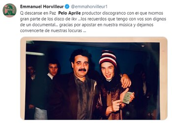 El mensaje de Emmanuel Horvilleur