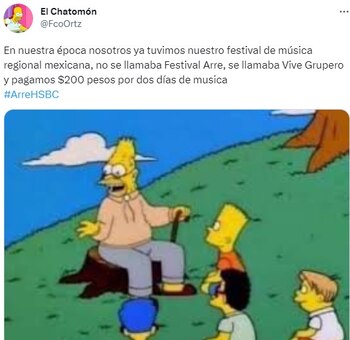 Algunos internautas recordaron el festival