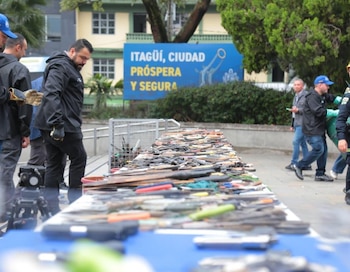 Más de 10.000 armas fueron