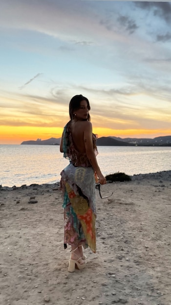 Sol Pérez disfruta de su