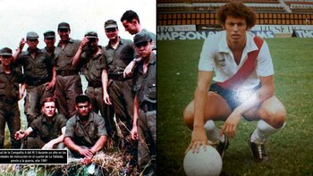 Jugaba en River Plate y