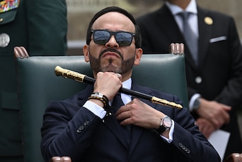Sanabria espera que su aporte ayude a que el Gobierno de De la Espriella pueda revertir la propuesta de la administración de Gustavo Petro, y que ya fue aprobada en su totalidad por parte de la Corte Constitucional - crédito Raúl arboleda / AFP
