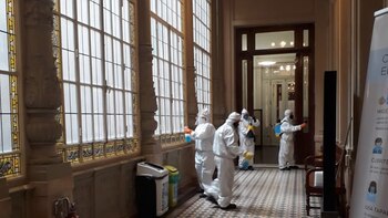 Los pasillos del Congreso también