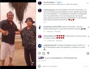 Manolo Rojas se despidió de