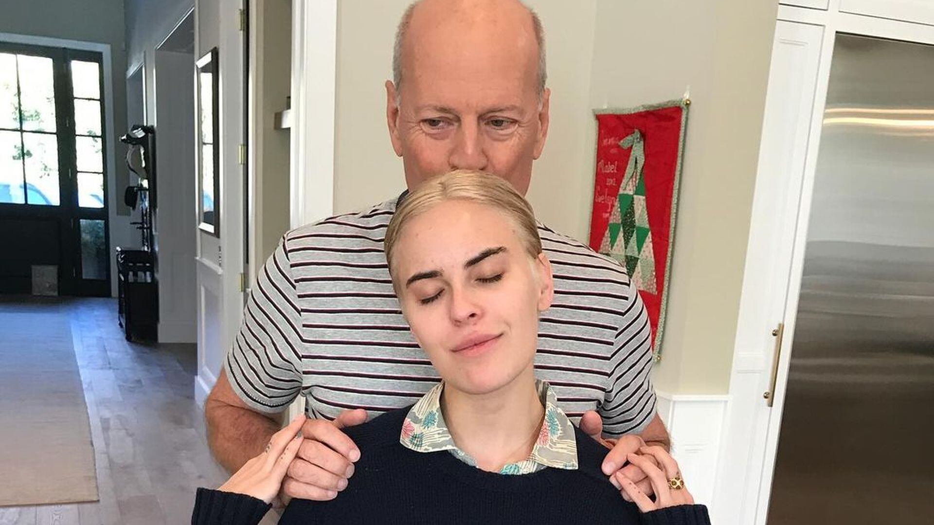 La familia Willis convierte la lucha contra la enfermedad en un mensaje de unidad y esperanza (Instagram/@buuski)