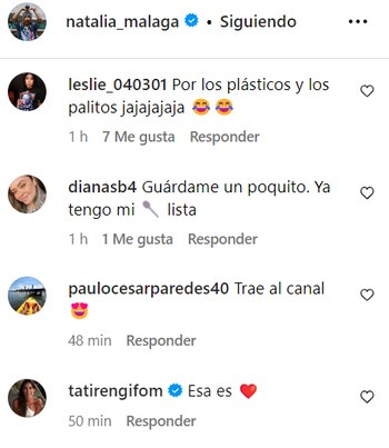 Usuarios reaccionan al postre de