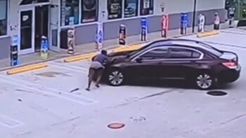 Florida: una cámara captó el