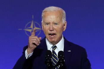 Biden prometió que Ucrania vencerá